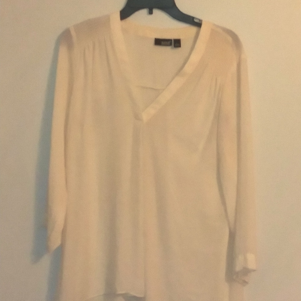 Long Sleeve cream blouse